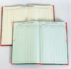 Letter Receipt Register No4 (100 pgs)